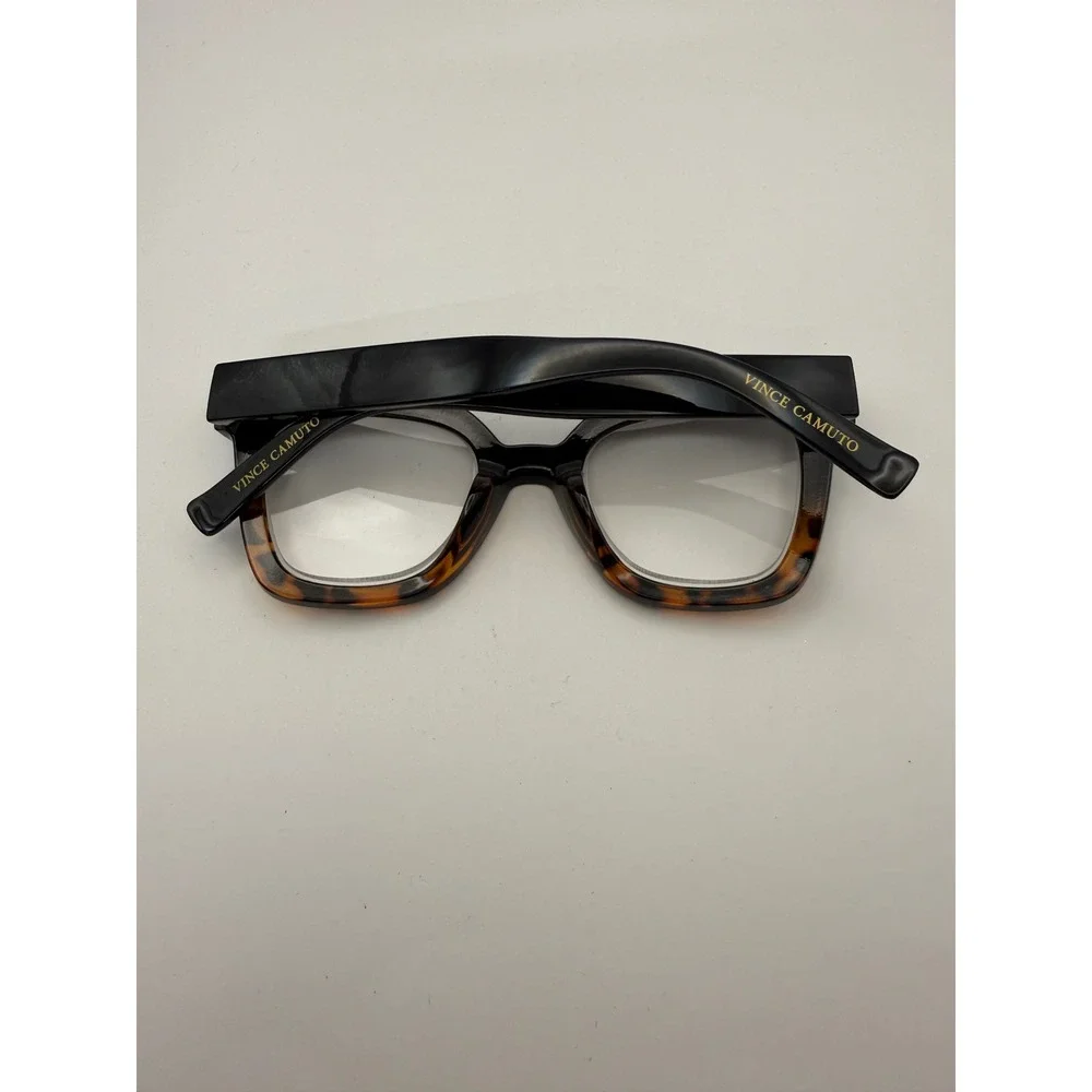 Vince Camuto Reading Glasses +3.00 Black Tortoise‎ Square Frame CVCX0401-E VX121